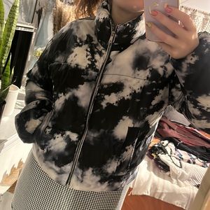 Cropped winter coat
